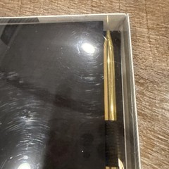 Celebrate Wedding Guest Book 9.5”x7”Gold Foil Hardcover Sign-in Album W/Gold Pen