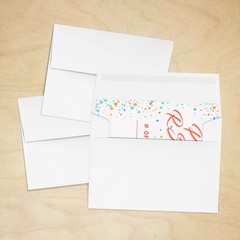 LUXPaper A2 Invitation Envelopes | 4 3/8″ x 5 3/4″ | 250 Qty., Bright White