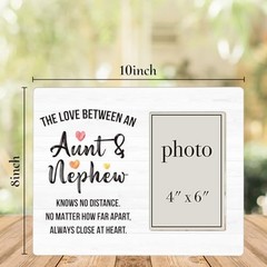 Aunt Picture Frame, Auntie Gift Ideas, Nephew Gifts from Auntie, The Love