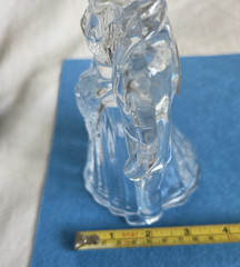 Cristal d’Arques 24% Lead Crystal Bride and Groom Wedding Cake Topper Figurine