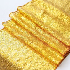 1/5/10/25pcs Glitter Sequin Table Runner Cover Shinny Wedding Party Decor