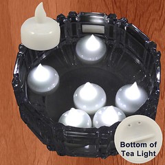 FREESH 18X Waterproof LED Floating Tealight Flameless Candle Wedding Party WHITE