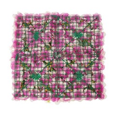 16pcs Flower Wall Panels, Purple Artificial Flowers Wall Decoration For Parties