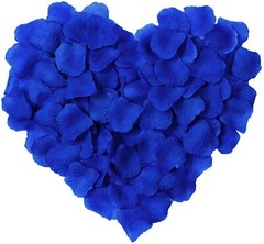 1000 × Silk Rose Petals Romantic Decor Fake Flowers Confetti Wedding Engagement