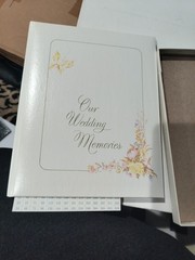 VINTAGE OUR WEDDING MEMORIES ALBUM Book WITH BOX – CR Gibson 1977