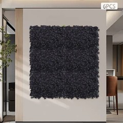 6*Artificial Flower Wall Panel Floral Wall Backdrop Wedding Venue Decor 23*15″