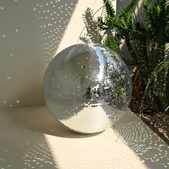 Yescom 20″ Large Disco Ball Mirror Big Hanging Glass for Party Events Wedding