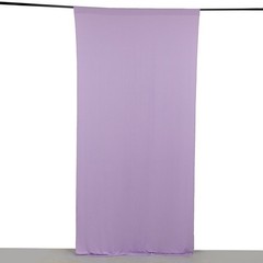 5 ft x 10 ft LAVENDER 4-Way Stretch Spandex Divider Backdrop Curtain Wedding