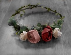 Mauve Burgundy Bridal Bridesmaid Bouquets Sola Wood Blush Pink Wedding Nosegay