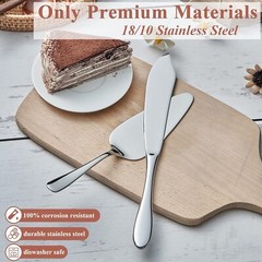 Cake Cutting Set for Wedding, Cake Knife and Server Set Classic Design Christmas