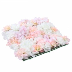 20* Artificial Banquet Flower Wall Panel Floral Decor for Wedding Party Layout