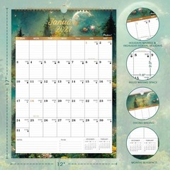 2027 Wall Calendar – 2027 Calendar, Large Calendar 2027, Jan. 2027 – Dec. 202…
