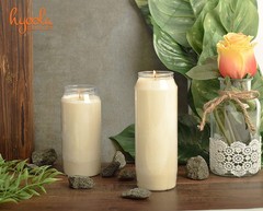 Hyoola 7 Day White Prayer Candles 20 – 6 Tall Pillar Candles For Religious