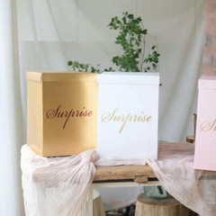 Wedding anniversaire decoration 50x50x50cm Surprise gift box birthday party d…