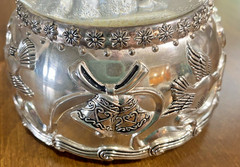 25th Wedding Anniversary Music Snow globe – Bride & Groom Silversmith Co.