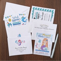 500 Pcs Bulk A2 Invitation Envelopes in White Peel & 500 White,