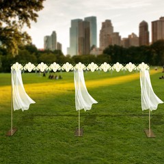 Gold Photography Background Support Stand Wedding Backdrop Stand Steel Frame US