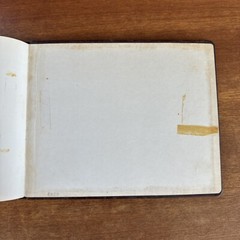 Samuel Ward Genuine Leather 1958 to 1984 Guest Book Weaverville, North Carolina