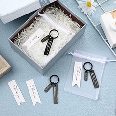 36 Pcs Employee Appreciation Gifts Thank You Coworker Keychain Gifts Black