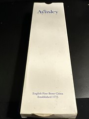Aynsley ENGLISH FINE BONE CHINA Cottage Garden Cake Knife Server Stainless NEW