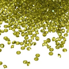 7200Pcs 3mm Wedding Table Scatter Confetti Diamond for Party, Olive Green AB
