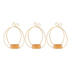 Elegant Wedding Centerpieces Party Decor 10Pc Metal Geometric Gold Centerpiece
