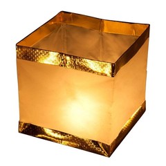 Toner Depot Water Floating Candle Lanterns Outdoor for Gold, Gold