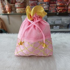 Velvet Potli,Batwa,Return Gift Potli,Mithai,Bhaji,Ladoo Potli,Baby Shower,Potli