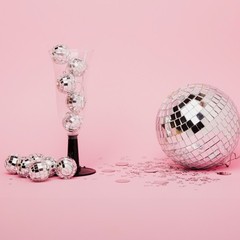 Yescom 20PCS 1.6″ Small Disco Ball Mirror Mini Hanging for Events Wedding Party