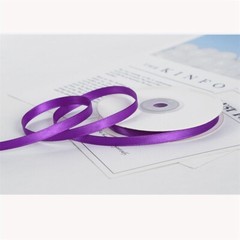 18Metre Sided of 6mm on 18Metre Reels Satin Ribbon in Widths Double Sided