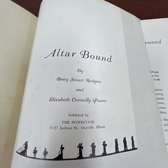 Vtg Wedding Planner Journal Epherma “Alter Bound” Bride Shower Gift 1950s Photos