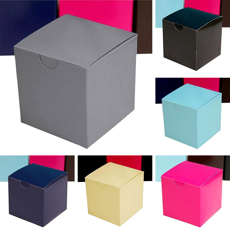 300 pcs FAVOR BOXES 3″x3″ Wedding Party Home Decorations GIFT Supply WHOLESALE