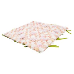 1m x 1m Silk Rose Flower Wall Panel – Eco-Friendly Artificial Floral Decor