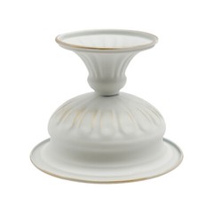 10 Pack Metal Vase Small Table Decor White Gold Wedding Centerpiece Flower Vase