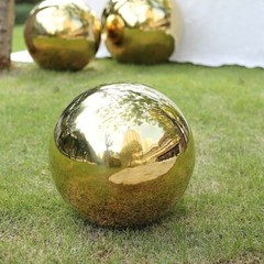 20 in Stainless Steel Globe Gazing Reflective MIRROR BALL Party Events Supplies