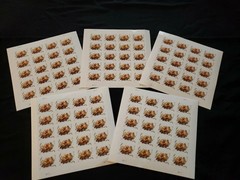 2017 #5200 Celebration Corsage Forever Stamps 5 Sheets (100 Total) Mint Unused