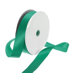 100 Yard Satin Ribbon Double Sided Grosgrain Silk Ribbon, 1.5″/Forest Green