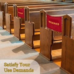 Tudomro Reserved Signs For Pews Chairs Reserved Pew Cloths Seating Sig