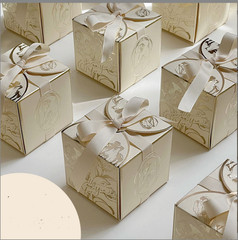 20Pcs Candy Gift Boxes With Ribbon Wedding Bridal Shower Anniversary Birthday