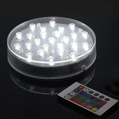 LED Lights Base – 6 inch Round Lights Display Stand for Effiel Multicolored