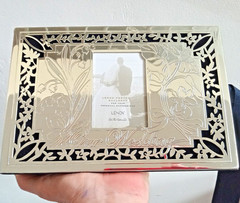 Lenox Wedding Silverplate 4×6″ Slip In 80 Photos Memory Book «Our Wedding»