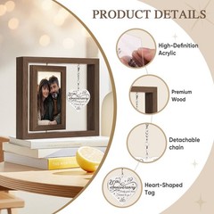 20th Anniversary Picture Frame Gifts for Wife Husband Couple Him Her Men Wome…