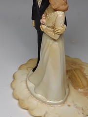 Vintage Wedding Cake Topper 5″ Approx New Zealand