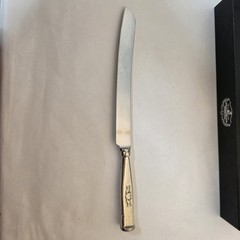 Mullingar Pewter Claddagh Design Irish Wedding Cake Knife 12.5″ Ireland Box