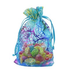Organza Gift Bag For Jewelry Drawstring Pouches For Wedding Candy Bags