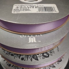 #3 McGinley Satin, French Lavender, 100 Yard Ribbon 9/16″ for Corsages & Events