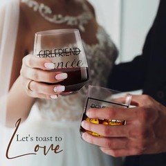 Christmas Engagement Gifts for Couples – Fiance Fiancee Engagement Fingers B