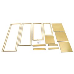 4Pcs Gold Metal Flower Stand Pedestal Table Centrepiece Party Wedding Decor