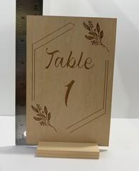 Table Top Wedding Numbers 1-20 Table Numbers Celebrations Wood
