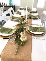 10 Pack Burlap Table Runner, 100% Jute Vintage 12X72 Inches Table Runner for …